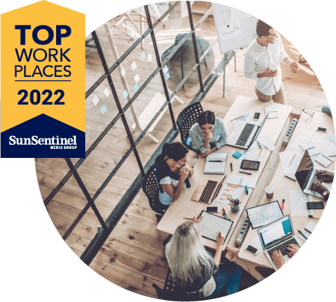 Top Workplaces Award 2022 - SunSentinel